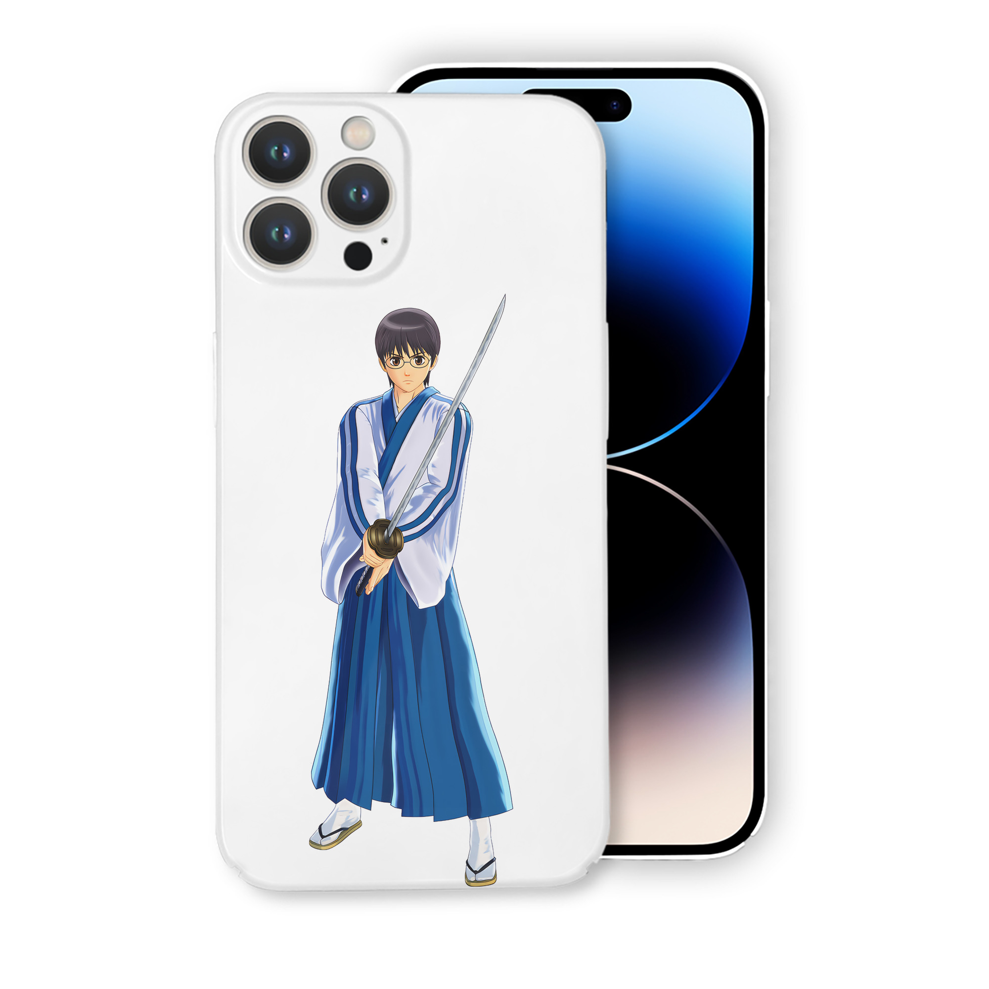 （画像用） ぎんたま 坂田銀時（さかたぎんとき） 神楽 志村新八（しむら しんぱち） GINTAMA Sakata Gintoki Kagura Shimura Shinpachi 【iPhone 14シリーズ対応】ハードケース
